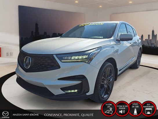 Acura RDX A-Spec | TOIT OUVRANT | CUIR | AWD | 2020 Blanc