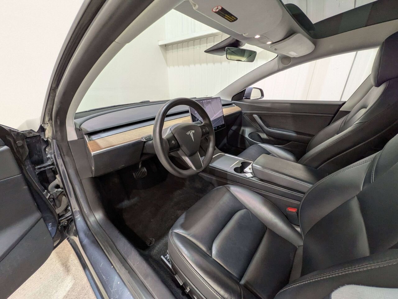 Tesla Model 3 Standard Range Plus RWD 2021 Gris Val-David - photo #10