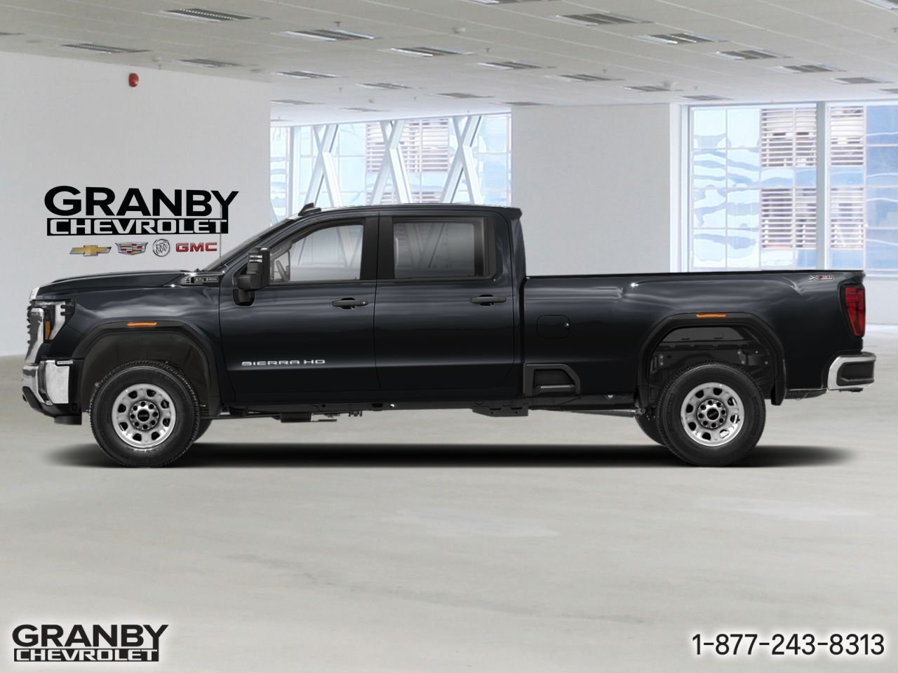 2026 GMC Sierra 3500HD Pro cabine multiplace 4RM 172 po | ONYX BLACK Granby - photo #2