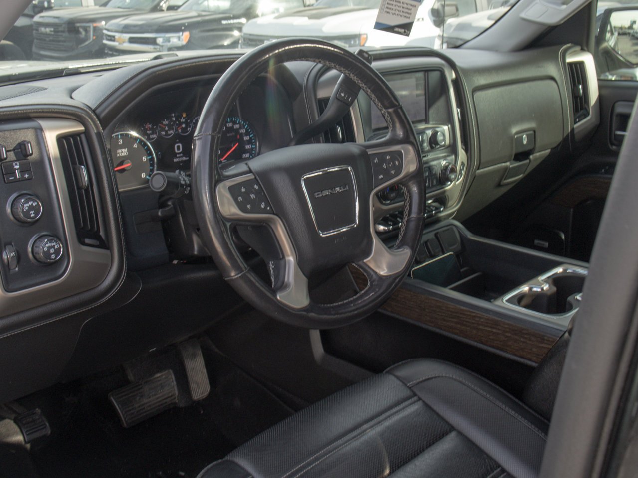 2018 GMC Sierra 1500 4WD Crew Cab 143.5 Denali Black Sherwood Park - photo #21