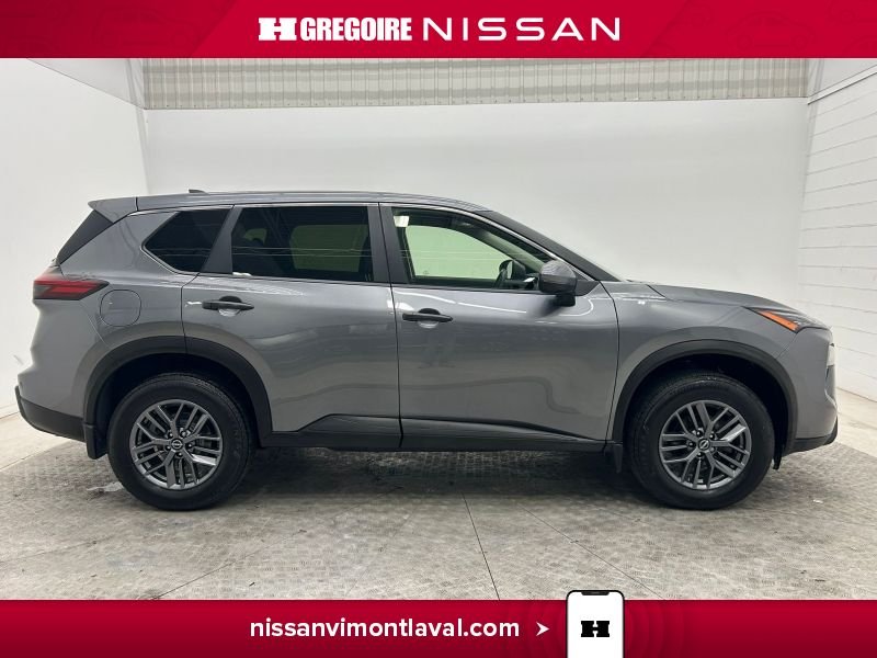 Nissan Rogue VY3671 | S AWD CARPLAY CAMERA A PARTIR DE 2.99% 2024 Gris Laval - photo #4