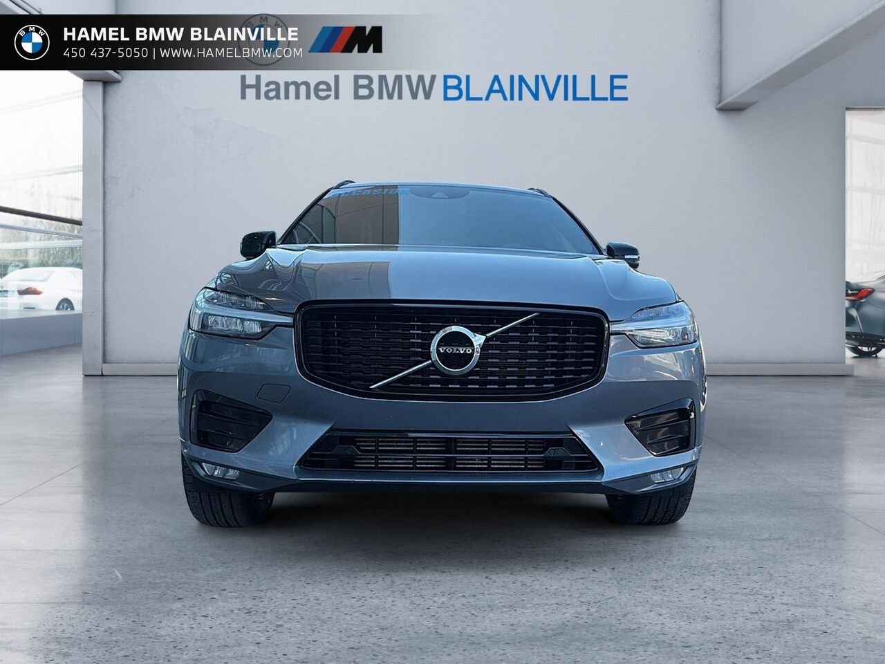2021 Volvo XC60 T6 R-Design TI Grey Blainville - photo #1