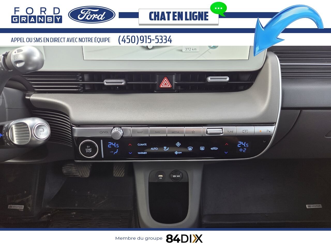 Hyundai IONIQ 5 2024 Noir Granby - photo #14