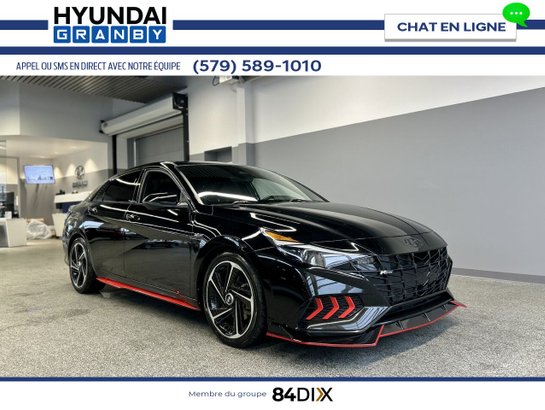 Hyundai Elantra N Line 1.6T DCT 2021 Noir
