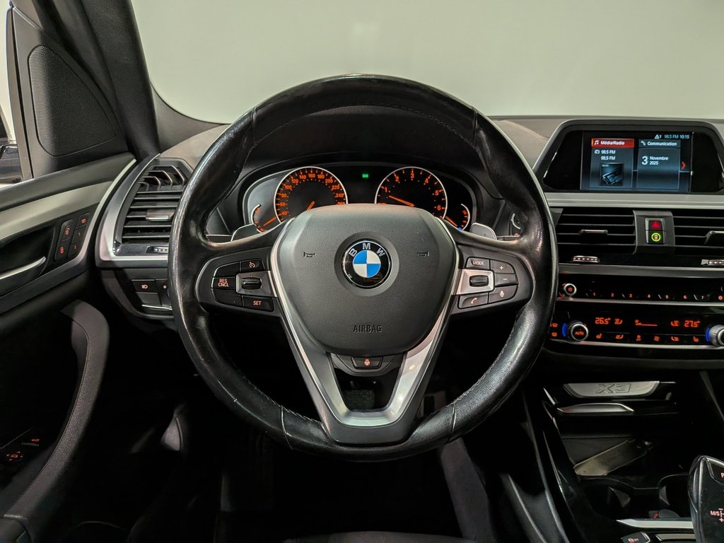 BMW X3 xDrive30i Sports Activity Vehicle 2018 Noir Val-David - photo #14