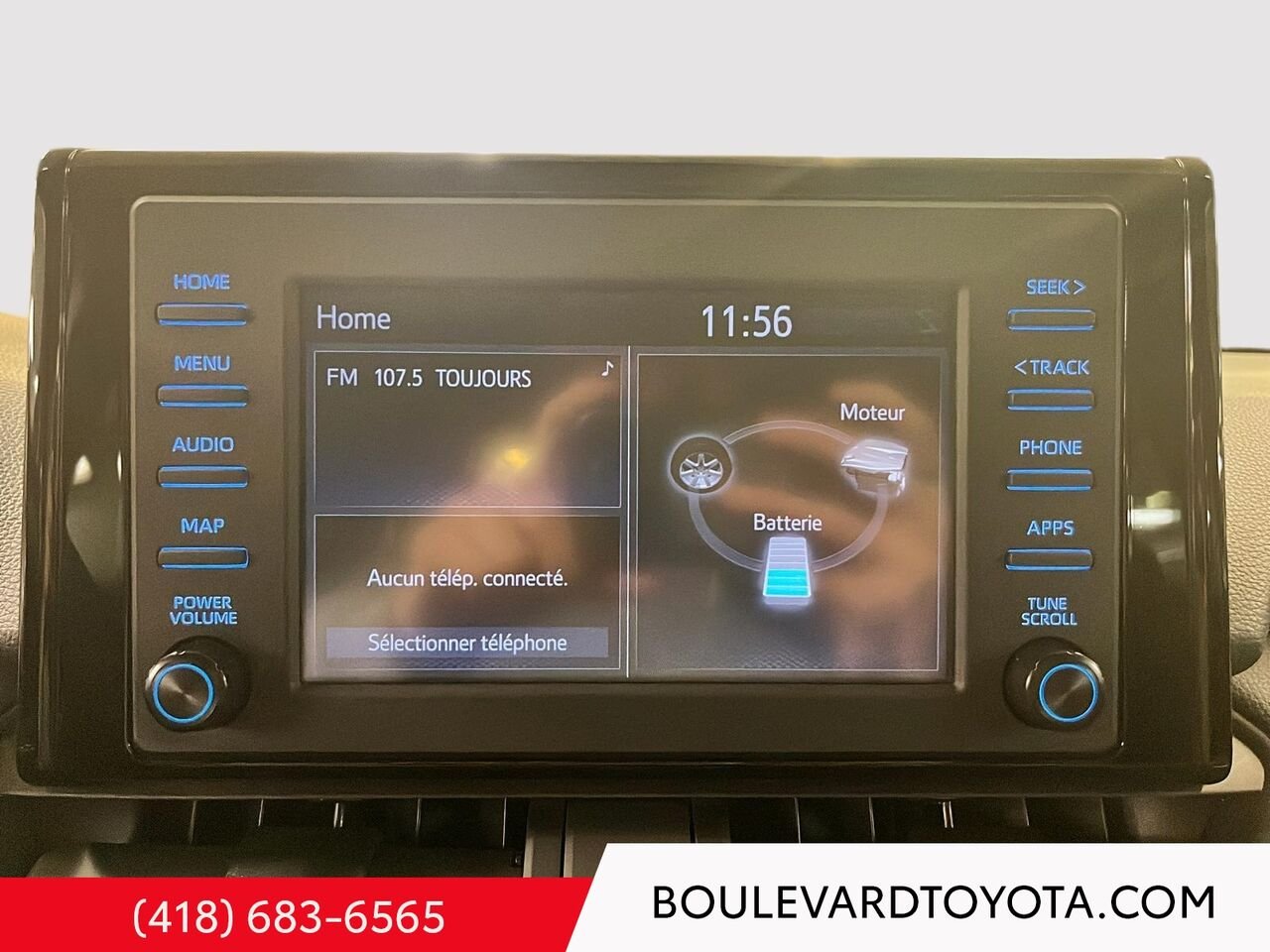 Toyota RAV4 100572A-93 | HYBRIDE XLE, AWD 2022 Gris Québec - photo #15
