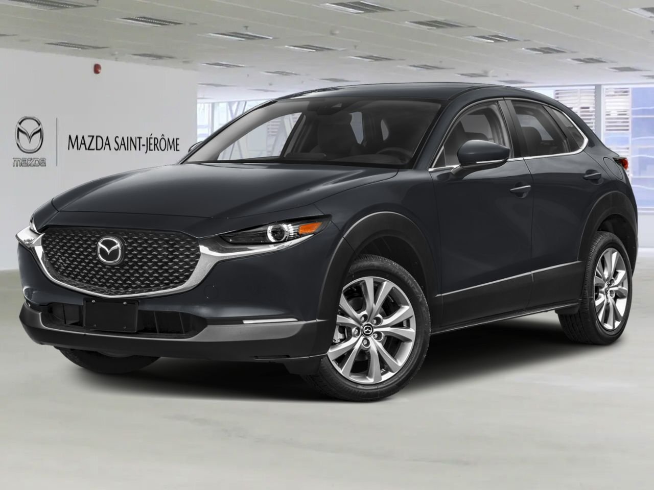 2026 MAZDA CX-30 GS TI | VOLANT CHAUFFANT | DÉMARRAGE À DISTANCE | CAMÉRA DE RECUL | NAVIGATION Jet Black Mica Saint-Jérôme - photo #0