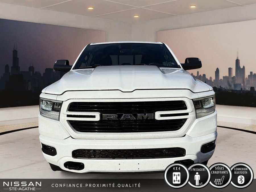 2020 Ram 1500 BIG HORN QUAD CAB 4X4 | V8 HEMI ETORQUE | APPLE CARPLAY | ATTELAGE DE REMORQUAGE White