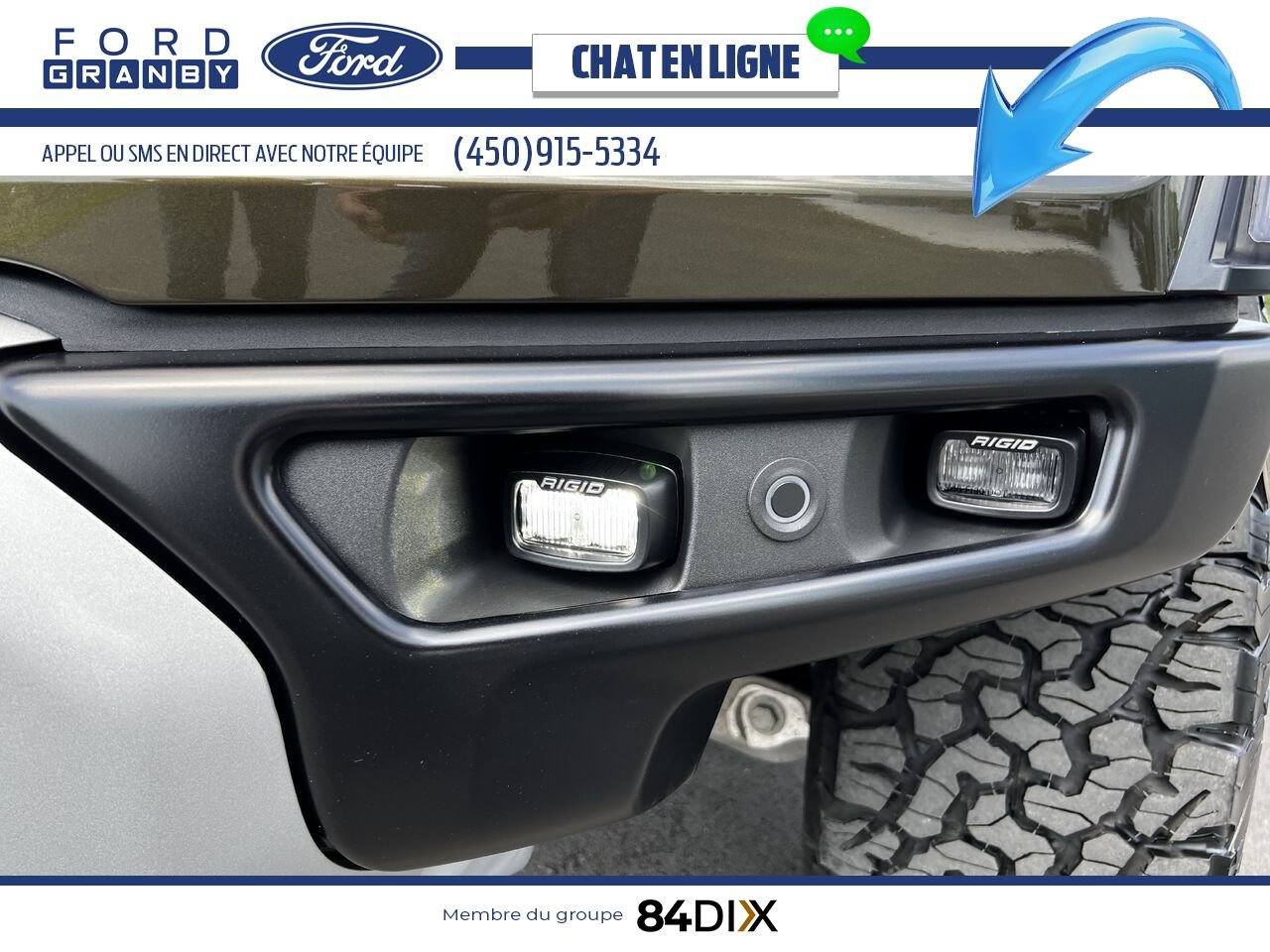 2025 Ford F-150 RAPTOR 37 802A Green Granby - photo #28