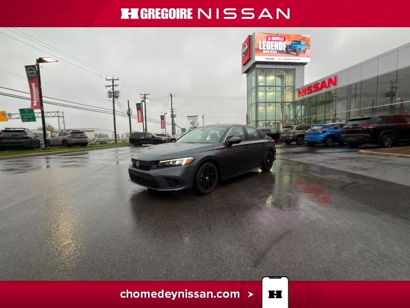 2022 Honda Civic Grey Blainville - photo #4