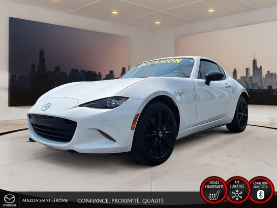 2023 Mazda MX-5 RF GS-P | MAGS NOIR | TOIT ÉLECTRIQUE | AUTOMATIQUE | White
