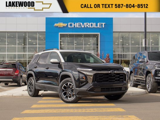 2025 Chevrolet Equinox AWD ACTIV 1.5T | Panoramic Sunroof Black