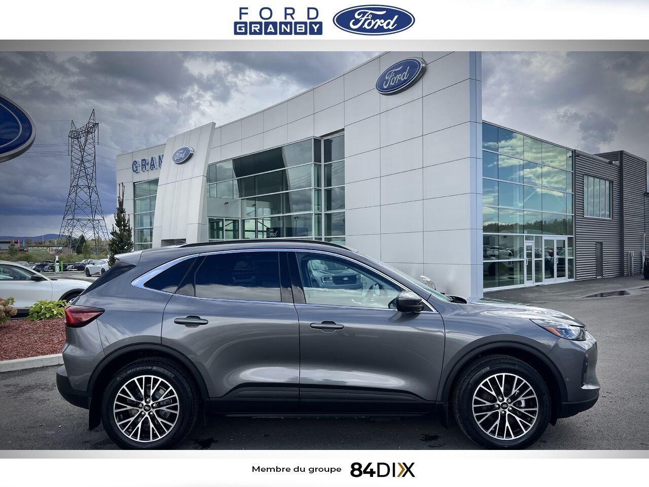 Ford Escape 2023 Gris Granby - photo #2