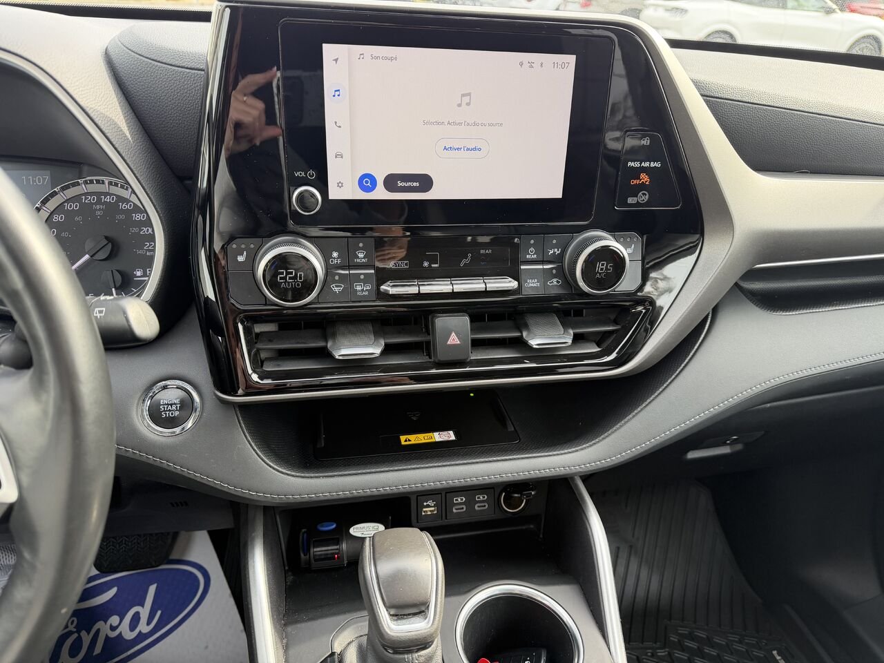 Toyota Highlander 2023 Blanc Montmagny - photo #8