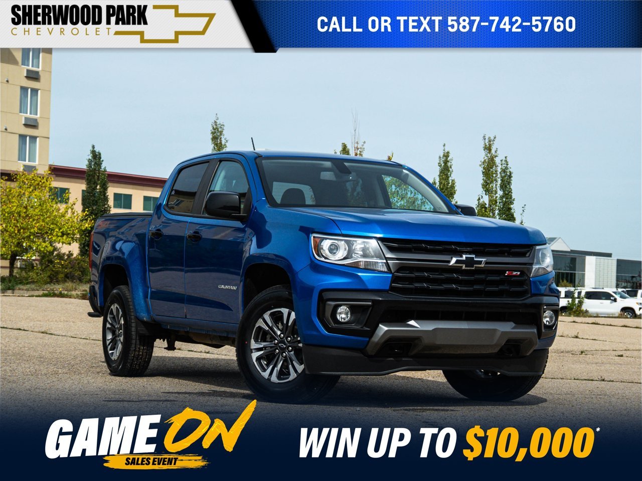 2021 Chevrolet Colorado 4WD Crew Cab 128 Z71 Blue Sherwood Park - photo #0