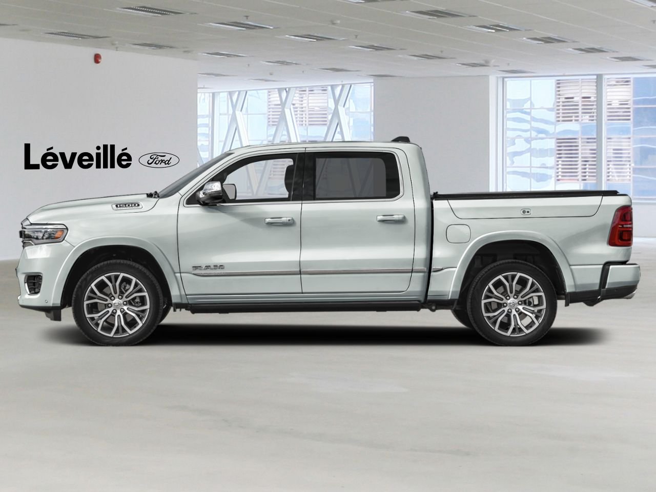 RAM 1500 26730 | Tungsten cabine d'équipe 4x4 caisse de 5 pi 7 po 2026 Triple couche nacrée ivoire Gatineau - photo #1