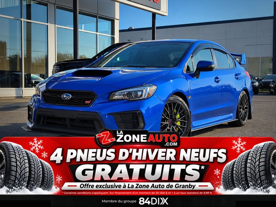 Subaru WRX STI Sport Tech Freins Brembo + Sièges sport Recaro 2021 Bleu