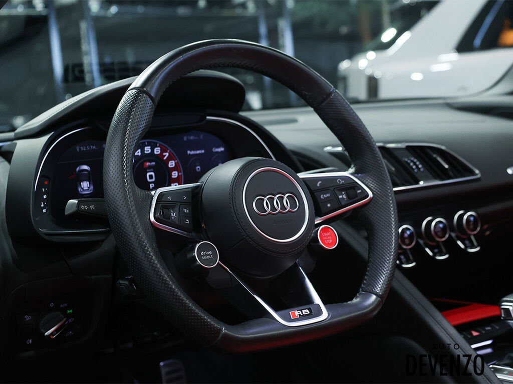 Audi R8 Spyder V10 2018 Noir Saint-Eustache - photo #12