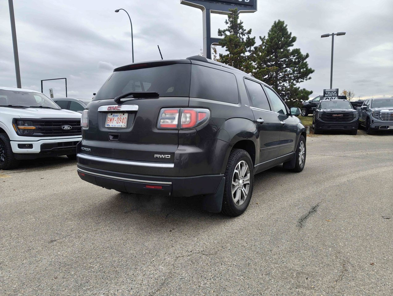 2015 GMC Acadia AWD 4dr SLT1 Black Sherwood Park - photo #5