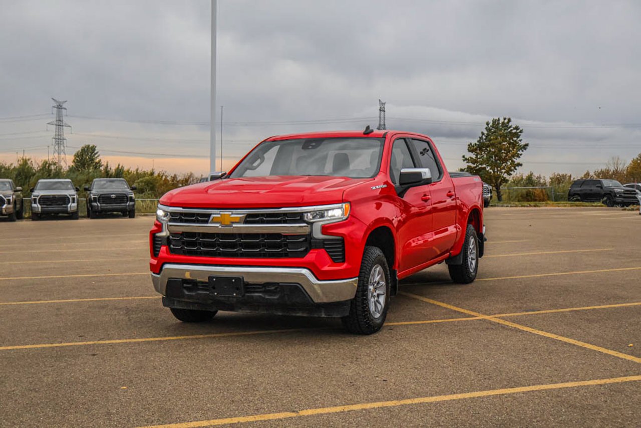 2026 Chevrolet Silverado 1500 4WD Crew Cab 147 LT Red Sherwood Park - photo #3