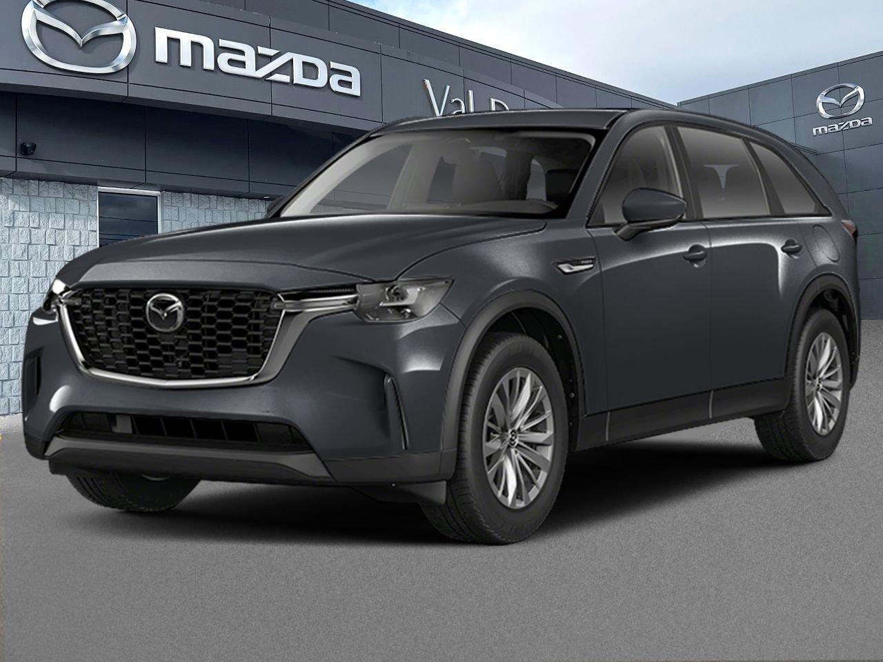 2026 Mazda CX-90 PHEV GS TI, HYBRIDE RECHARGEABLE Jet Black Mica Val-David - photo #0