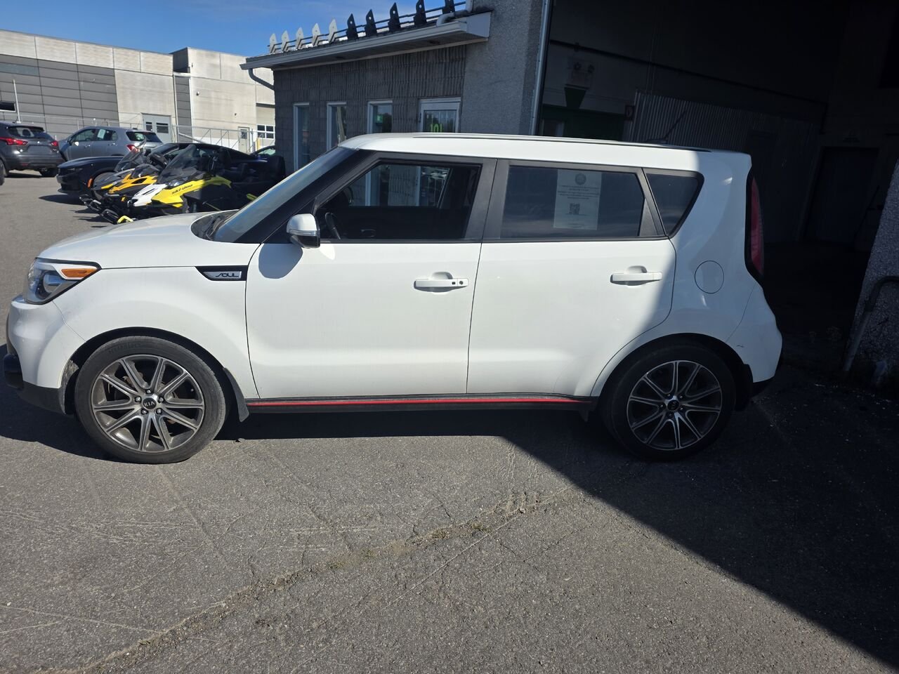 Kia Soul 2018 Blanc Longueuil, - photo #2