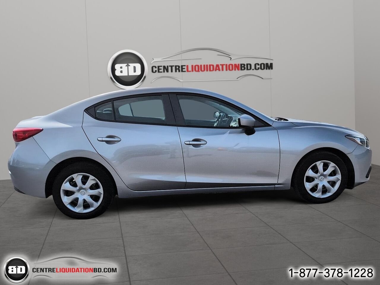 Mazda Mazda3 Berline 4 portes, boîte manuelle, GX | BD0405 2016 Argent Granby - photo #3