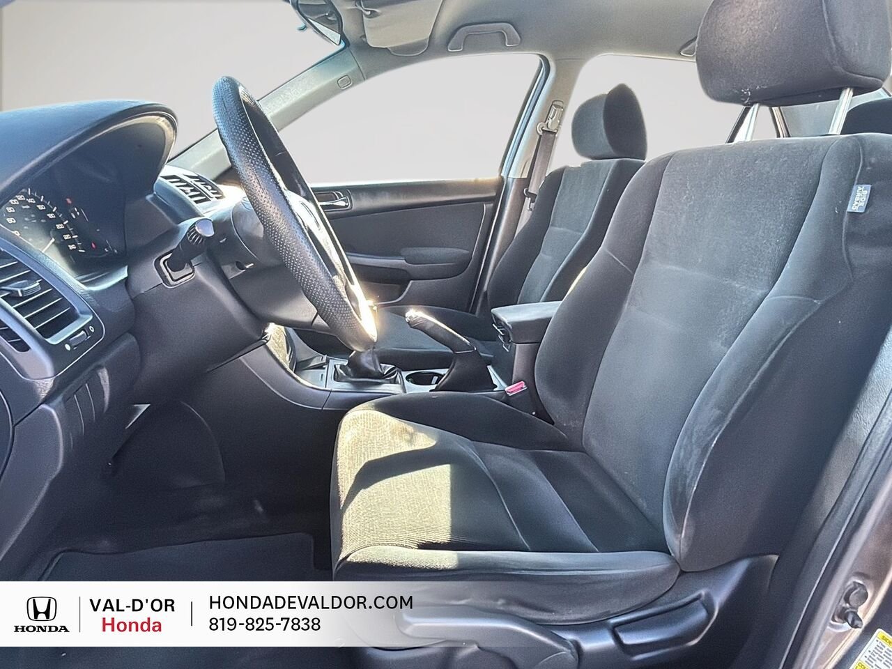 2007 Honda Berline Accord 4 portes, 4 cyl. en ligne, boîte manuelle, DX-G Val-d'Or - photo #5
