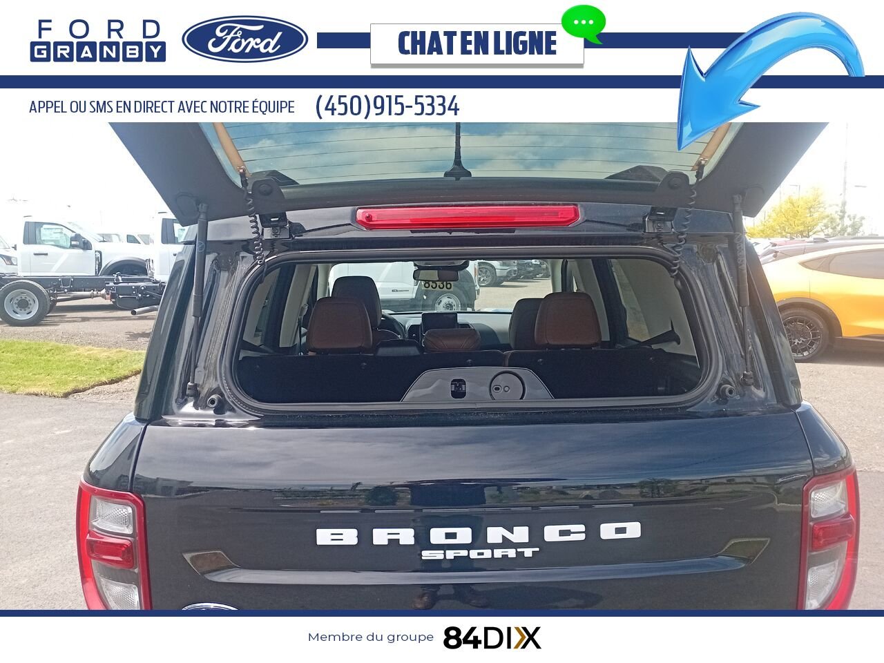 Ford BRONCO SPORT 2024 Noir Granby - photo #32