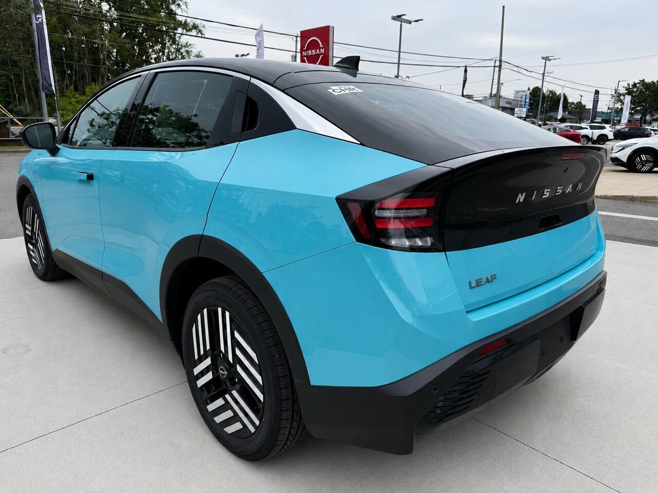 NISSAN LEAF LEAF SV+ 2026 Bleu turquoise/Noir Châteauguay - photo #2