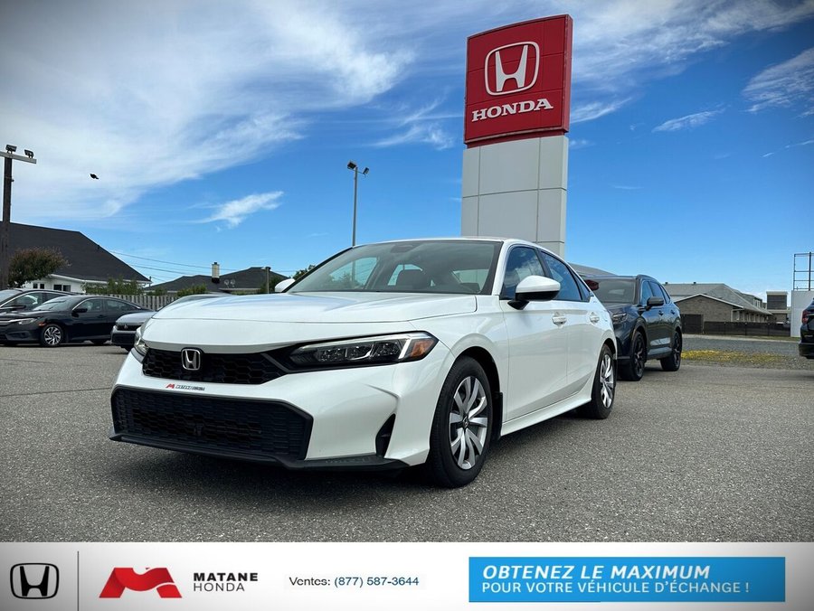 2026 Honda CIVIC LX 2026 White