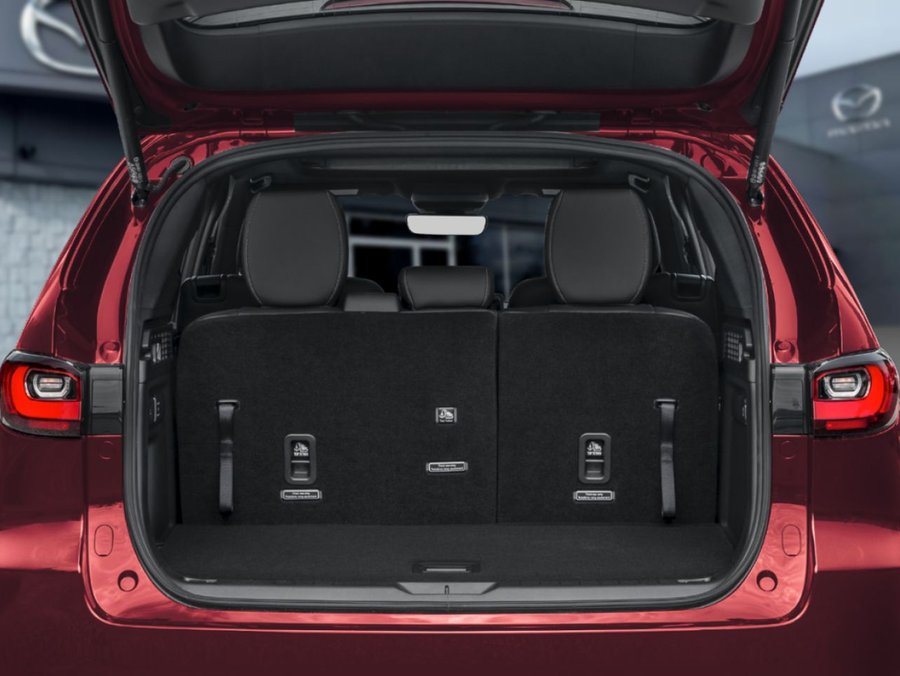 Mazda CX-90 hybride rechargeable GT TI 2026 Rouge vibrant cristal métallisé