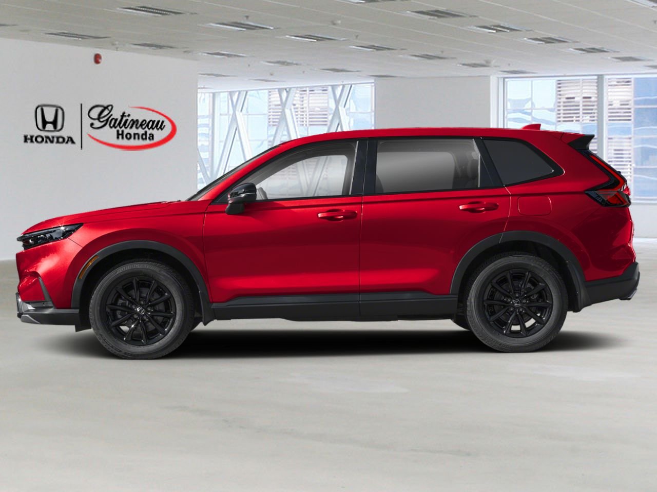 Honda CR-V hybride EX-L Traction Intégrale 2026 Rouge Gatineau - photo #1