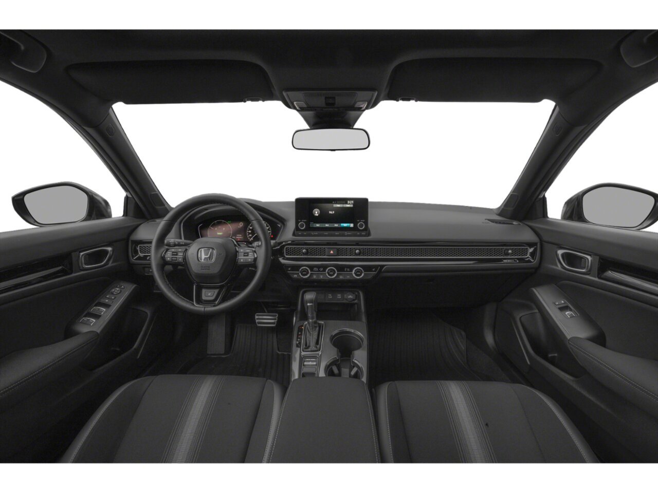 2026 Honda Civic Sedan Hybrid Crystal Black Pearl Ottawa & Gatineau - photo #6