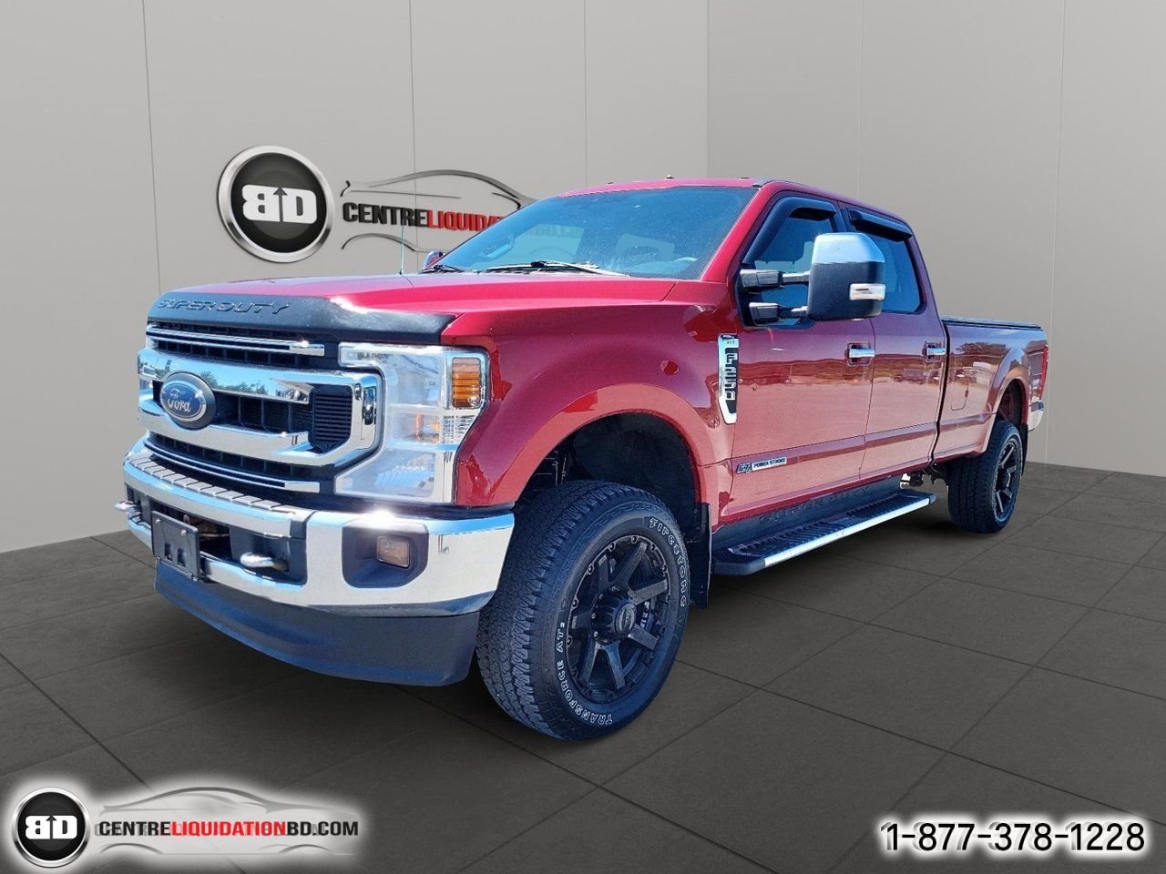 Ford Super Duty F-250 SRW XLT cabine 6 places 4RM caisse de 8 pi | A8703 2020 Rouge Granby - photo #0