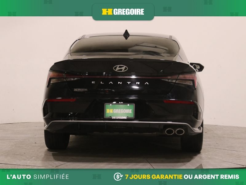 Hyundai Elantra 822720 | N Line Ultimate AUTO AC CUIR TOIT NAV MAGS CAM REC 2025 Noir Laval - photo #7