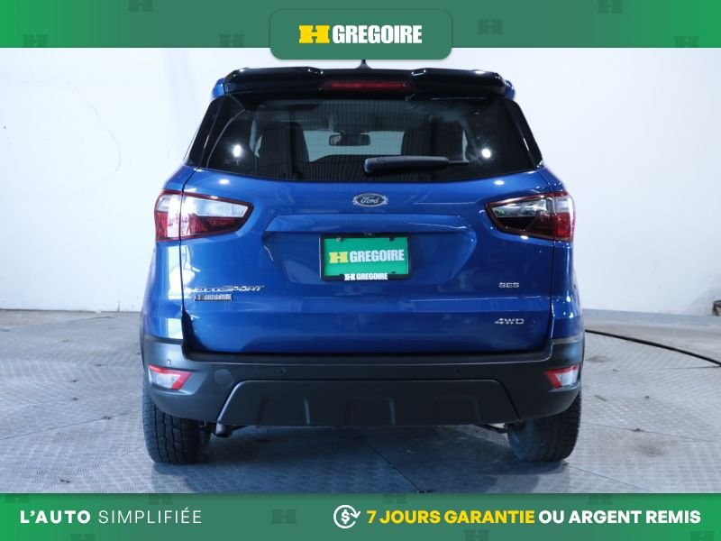 Ford EcoSport 821816 | SES 4 WD AUTO AC TOIT NAV MAGS CAM RECULE BLUETOOT 2020 Bleu Laval - photo #7