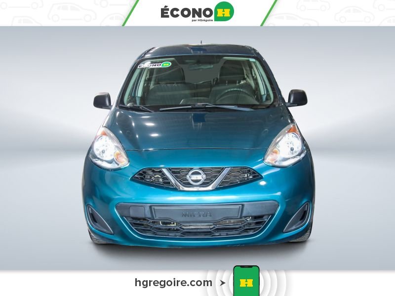 Nissan MICRA 2017 Bleu Blainville - photo #1