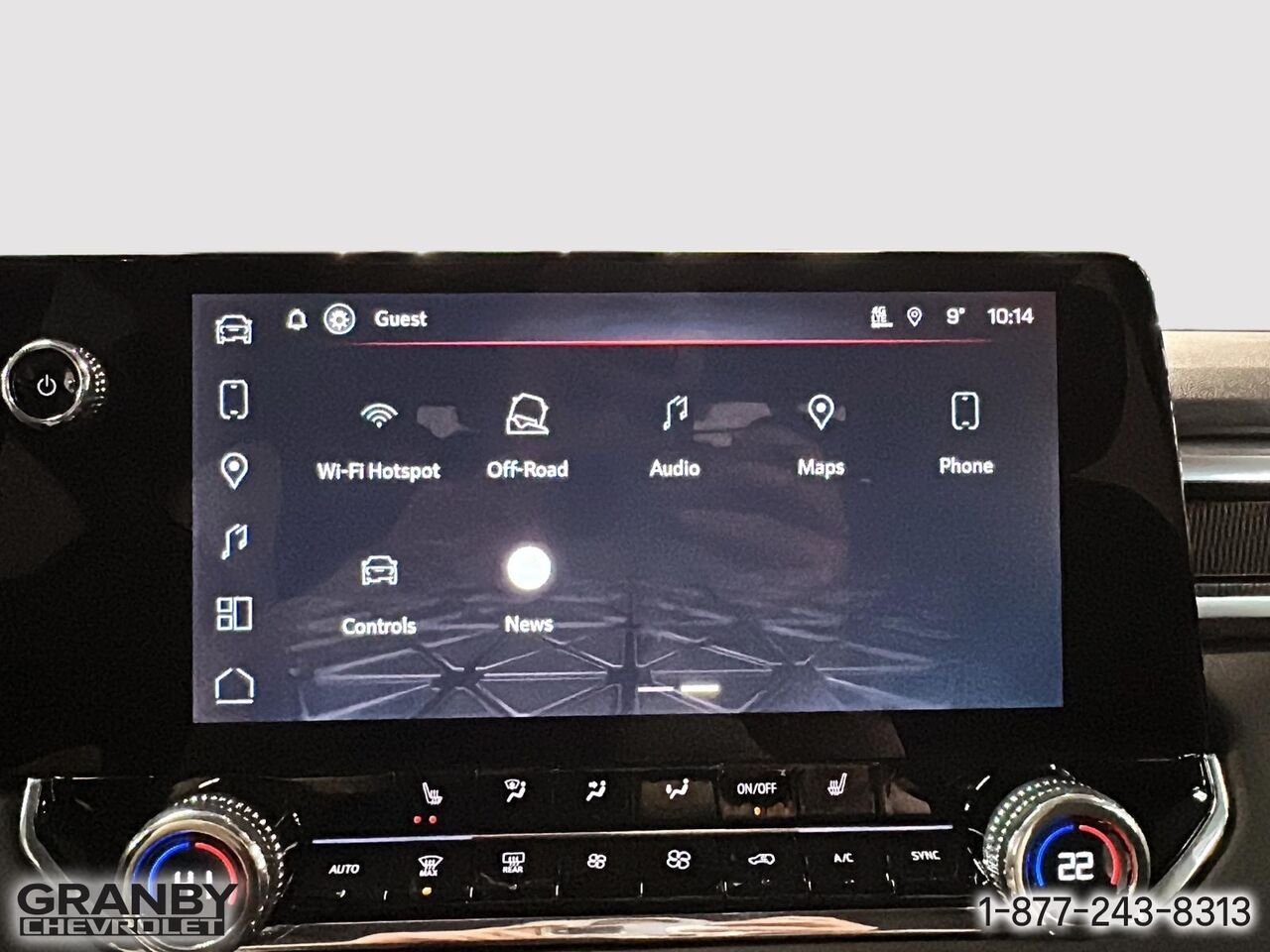 GMC Canyon CANYON 4WD CREW CAB ELEVATION SHORT BOX (4VL) | 26-0535 2026 NOIR ONYX Granby - photo #22