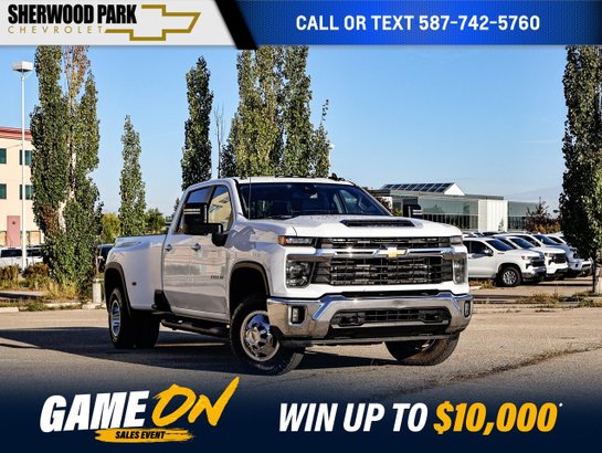 2024 Chevrolet Silverado 3500HD LT DRW 6.6L Duramax | Heated Seats White
