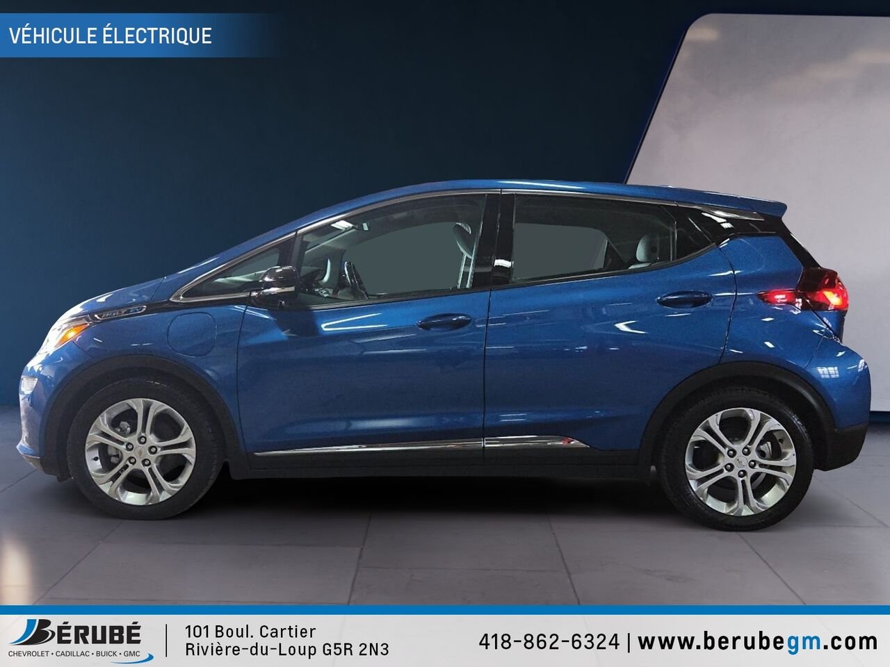 GMC BOLT LT Familiale 5 portes LT 2020 Bleu Rivière-du-Loup - photo #2