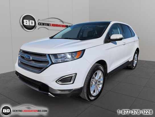 2017 Ford Edge SEL AWD White