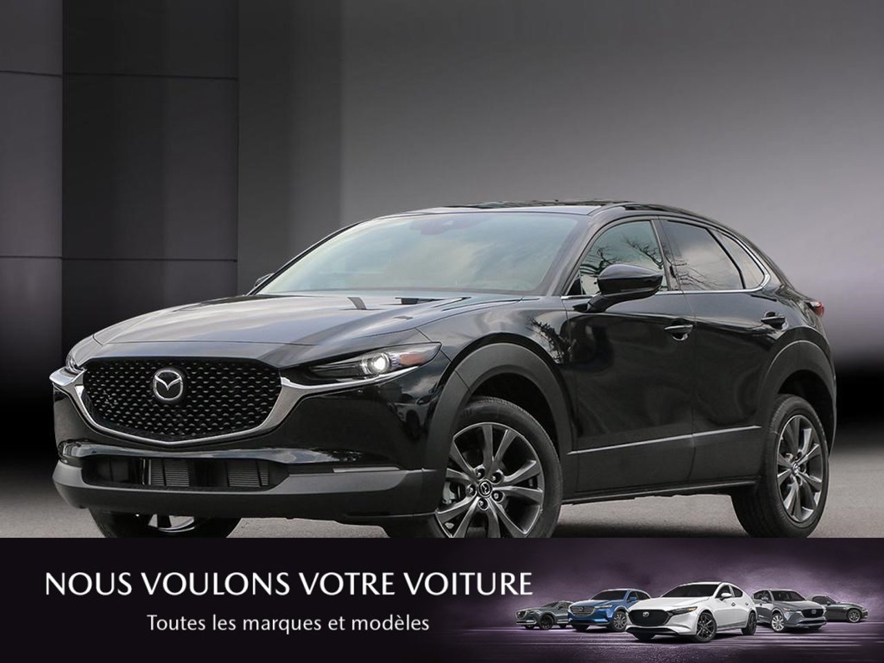 Mazda CX-30 3MVDMBDLXTM221790 2026 Noir de jais mica Mirabel - photo #0