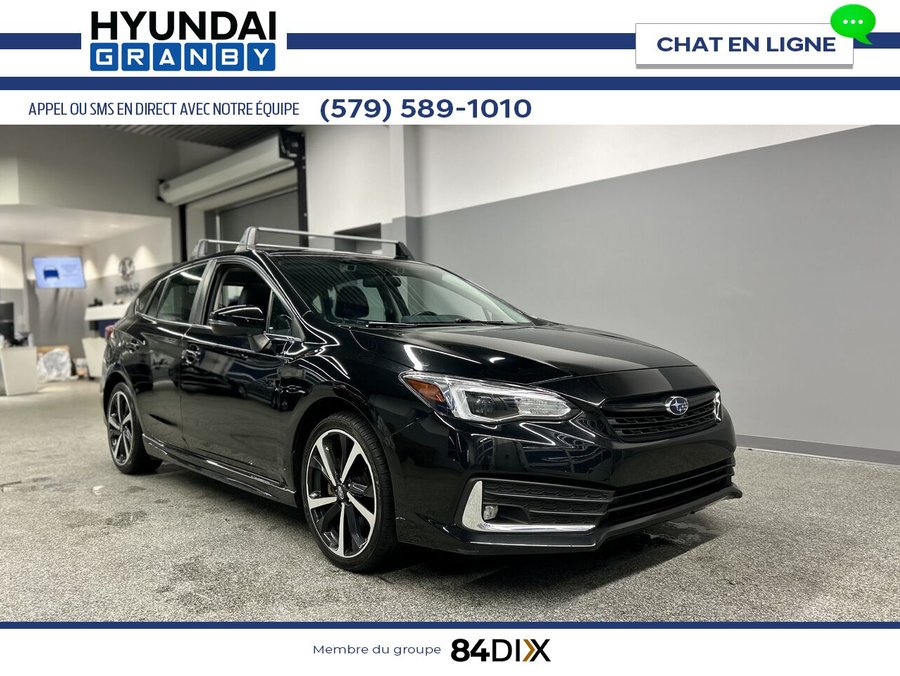 Subaru Impreza Sport-Tech AWD 2022 Noir