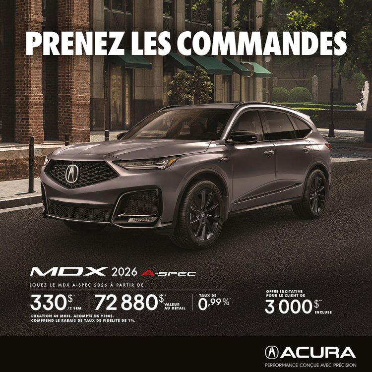 ACURA 1000x1000 septembre MDX 2026 FR