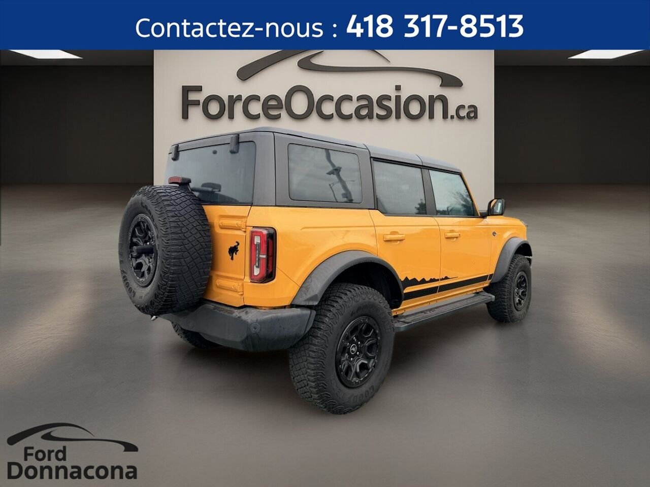 Ford Bronco 2021 Jaune Donnacona - photo #8