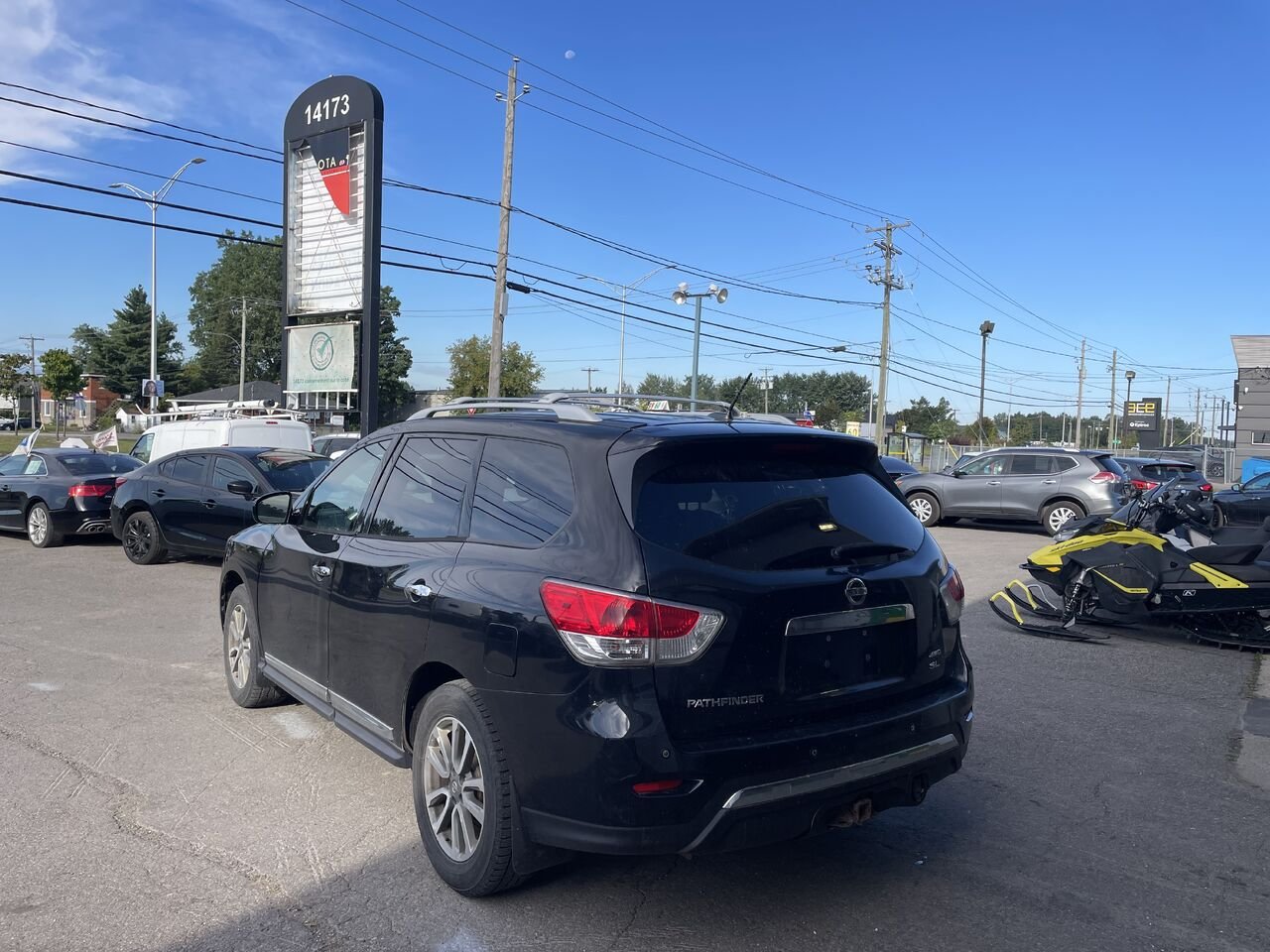 NISSAN PATHFINDER 2016 Noir Longueuil, - photo #5