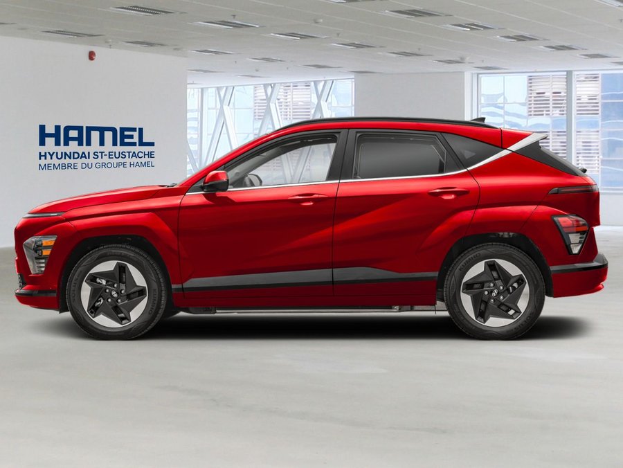 2026 Hyundai Kona Electric Preferred TA avec ensemble Trend Ultimate Red