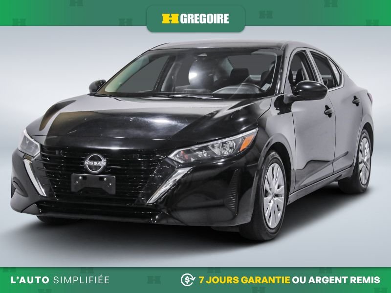 Nissan Sentra S Plus AUTO A/C GR ELECT CAMERA DE RECUL BLEUTOOTH 2024 Noir