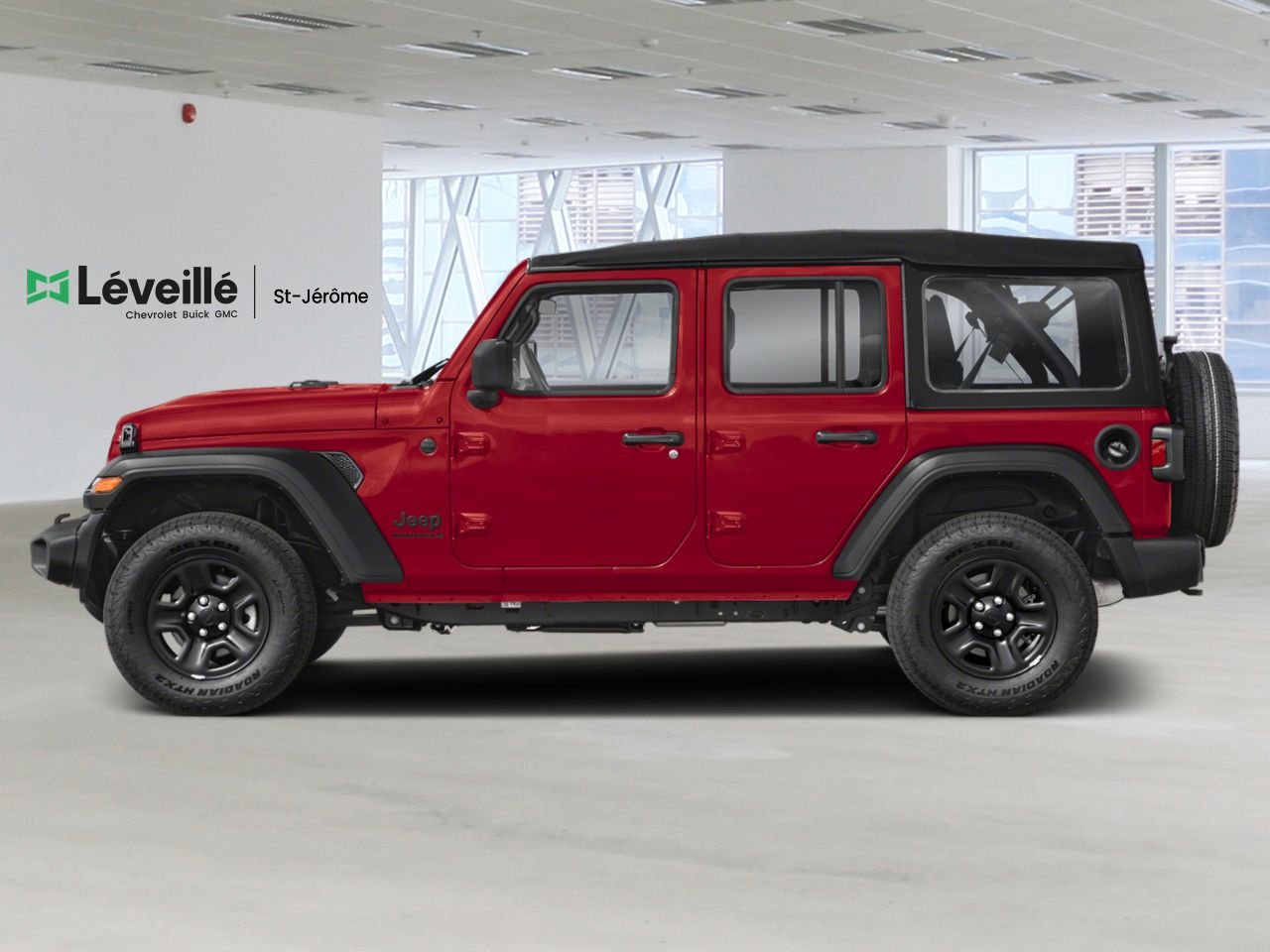 2025 JEEP Wrangler SPORT Firecracker Red Saint-Jérôme - photo #1